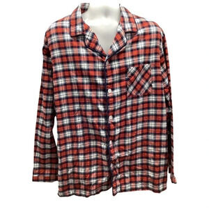 Goodfellow Size XL Plaid Pajama Shirt.